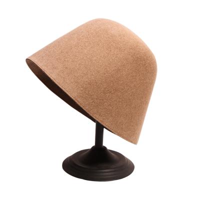 China Wholesale Custom Picture Soft Women's 100% Natural Wool Felt Hat for sale