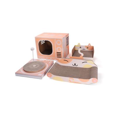 China Viable Set Toys Creative Cat Scratch Interactive Cat Supplies for sale