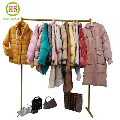 China Fashion New Style /Fit Size Excellent Quality Women Coat Second Hand Apparel Used Clothes for sale