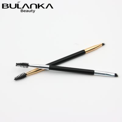 China skin-friendly single skin-friendly eyebrow makeup brushes double sided brush customized size eyebrow tools for sale