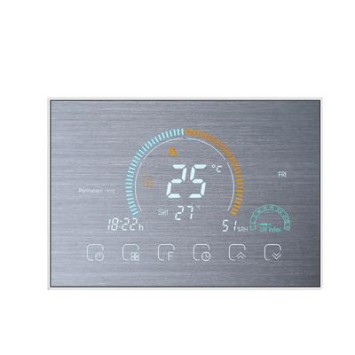 China Contemporary Floor Heating 24V/220V System Digital LCD Programmable Thermostat WiFi Smart Switch for sale