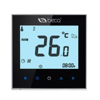 China BECA Digital Contemporary Water Heater Tuya Wireless Wifi Smart Floor Heating Thermostat for sale