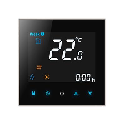 China Contemporary Tuya Wifi Thermostat With Sensor 7 Days Programming Digital Heating Thermostat for sale