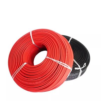 China Professional DC PV Cable PV1-F 1x4mm2 Dual Core Solar UV Resistance Solar PV Wire Manufacturing PV Cable 10awg for sale