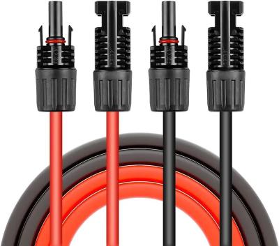 China Underground 21M Solar Extension Cable 14AWG 2.5mm2 pv1f solar panel solar extension cable with female and male connector solar adapter for sale