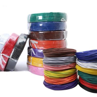 China UL 1007 22AWG 300V Underground PVC Insulation Electrical Wire 17*0.16ts Tinned Copper Wire for sale