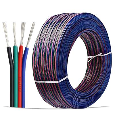 China Underground 1007 Led 3pin 4pin 5Pin 6pin 20AWG Extension Electrical Wire Cable Connector for 5050 WS2812 RGBW RGB LE TDC LED Stirp for sale