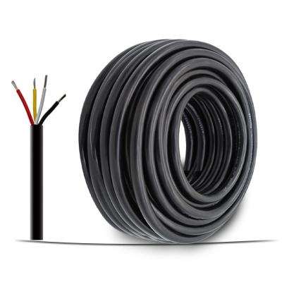 China US Standard Heater 2464 Mains Cable Cord 22AWG 4c Electronic American Standard Shielded Line for sale