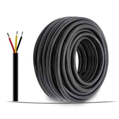 China Heating Power Cable 20AWG 3C UL2464 Red And Black LED And 3 Yellow Conductors for sale