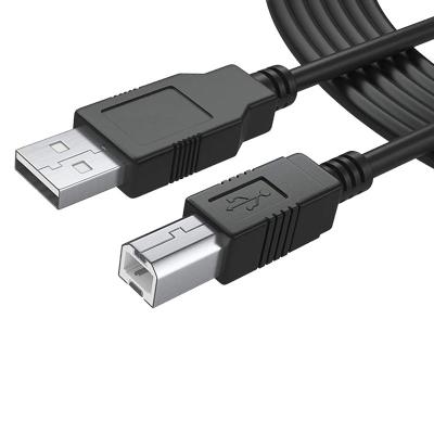 China Video Game Player 2m USB Printer Cord 2.0 Type A Male To B Male Scanner Cord High Speed ​​Cable Compatible With HP, Canon, Dell, Epson for sale