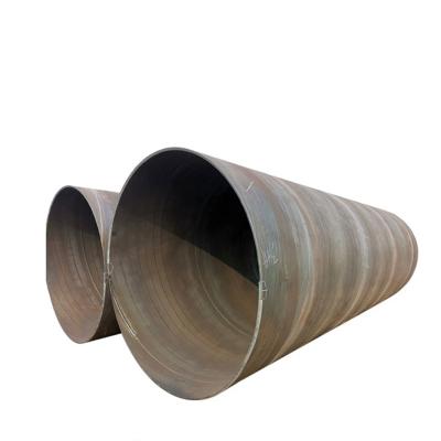 China Liquid Pipe Large Diameter Carbon Steel Pipe Spiral Welded Pipe Tube For Oil Pipeline Construction for sale