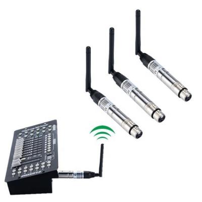 China Sports Stadiums Wireless Wifi Receiver-Transmitter 2.4G ISM DMX512 XLR Female Receiver For Stage Light Effect PAR Party Light for sale