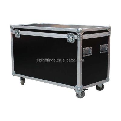 China Durable Aluminum Case Flight Amp Rack DJ Case With Drawer Table Wheels For Lights / Audio Equipment for sale