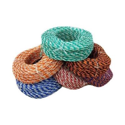 China 2 Color 22 AWG CU/PVC/PVC RVS Flexible Twisted Wire for P. A. System en venta