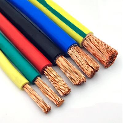 China zr bvr cable 0.5mm2 0.75mm2 2.5mm 2.5mm2 6mm 10mm2 16mm 16mm2 pvc insulated flexible electric kabel wire for sale