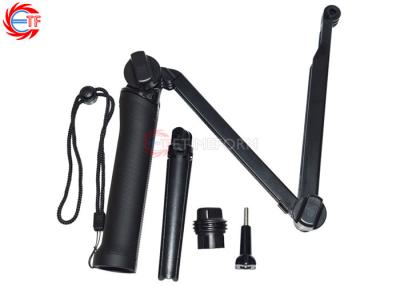 China Adjustable Selfie Stick 3 Way Grip Arm Tripod ,  Action Camera Bluetooth Selfie Stick for sale