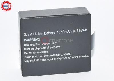 China Aktions-Kamera-Batterie 33*11*29mm SJ7000 EBT-105A 1050mAh mit der hohen Kapazität zu verkaufen