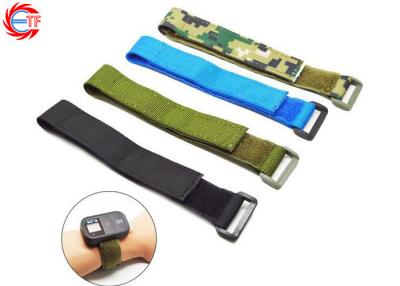 China 5 Colors Velcro Belt Sports Camera Strap , Remote Camera Wrist Strap Adjustable for sale