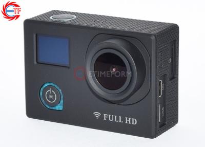 China Dual Screen FHD 1080p Action Camera 12mp NTK96658 With Remote Controller for sale