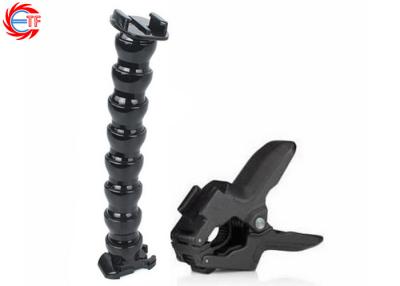 China Black Ggp152 7 Joint Adjustable Sports Camera Tripod OEM  Jaws Flex Clamp for sale