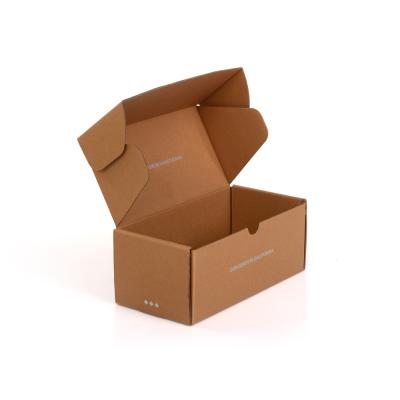 China Recycled Materials Cardboard Cardboard Brown Box Verpackungen Custom Small Brown Packaging Box for sale