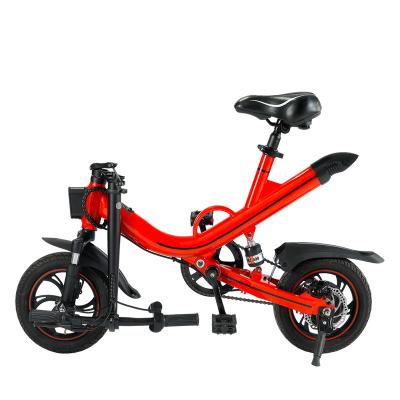 China Alumium alloy 350 watt motor mountain electric city electric bicycle for adult 36v 7.8ah Chinese fast folding E bike for sale