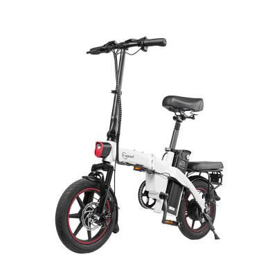 China Hot Selling Metal Moped 48v 350w E-Bike Electric E-Bike High Speed ​​Indoor Mountain Bike EU USA Warehouse for sale