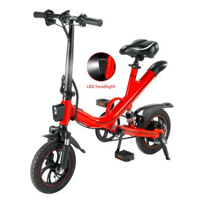 China Dropshipping Alumium alloy in stock 12 inch 36v 350w adult electric bicycle lithium battery cheap electric bicycle bicycle for sale