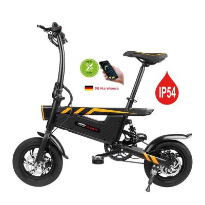 China Low Aviation Aluminum Alloy Price Guaranteed Quality 36v Black Folding Bicycle10ah Electric Bike/Electric Bicycle Moped for sale