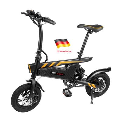 China Aviation Aluminum Alloy China Sales Price Wholesale 350w Europe European Warehouse 12 Inch Folding Ebike Adult Foldable E-Bike Electric Bicycle for sale