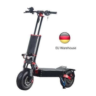 China New 2021 China 5600w motor unisex dual 60V electric scooter 13 inch big fat tires two wheels cheap electric scooter for adults for sale