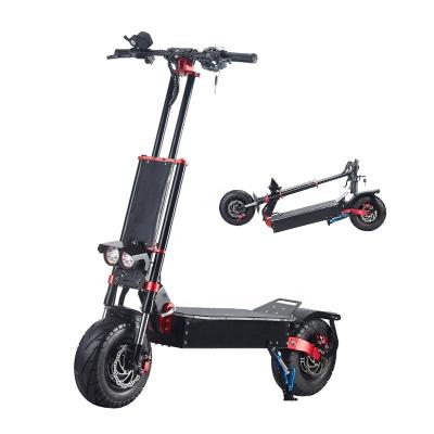 China Unisex EU warehouse off electric scooter 60V lithium battery waterproof foldable folding charging scooter for adult for sale