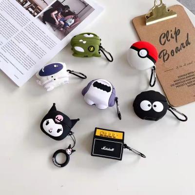 China Cover Device Skin Accessories For Apple For Pro AirPods Case Silicone 3D Cute Character Designs For Air Pods Cover For Apple Airpods 1 Case 2 for sale