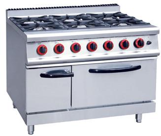 China Easy Operating Industrial Gas Electric Oven , Gas Cooktop With Electric Oven for sale