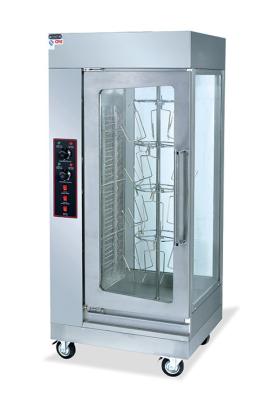 China Vertical Electrical Chicken Rotisserie Oven Free Standing 1340 X 650 X 1580 mm for sale