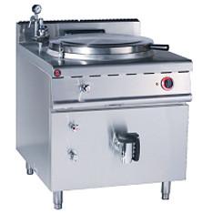 China AISI 304 Soup Kettle Gas / Electric Deep Fryer High Efficiency Saving Energy for sale