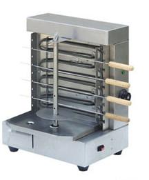 China Automatic Yakitori Doner Kebab Machine , Rotary Chicken Doner Grill Machine for sale