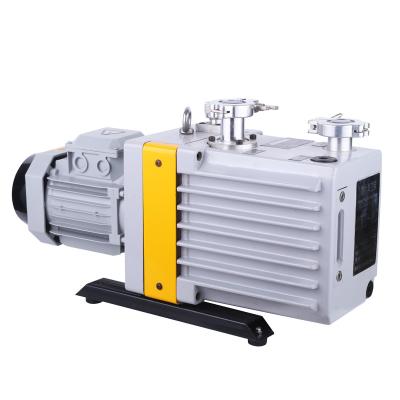 China Small vacuum pump 2XZ-2, 2L/S volume laboratory industrial vacuum pump, direct drive 1/2hp rotary vane industrial vacuum pump for sale