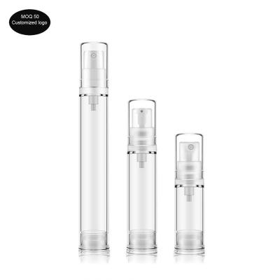 China 5ml 10ml15mlAS Duckbill Vacuum Lotion Cosmetic Spray Bottle Mist Sunscreen Toner Moisturizing Bottle External Spring for sale