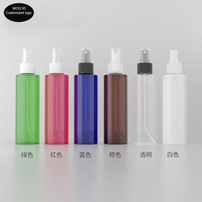 China 150ml 200ml 250ml Refillable Bottles Travel Transparent Plastic Perfume Bottle Atomizer Empty Small Spray Bottle for sale