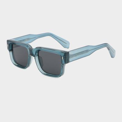 China Big Frame Sunglasses 9810 Custom Logo Square Sunglasses For Women Men High Quality Large Frame for sale