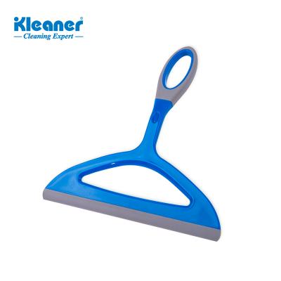 China Viable Kleaner Window Washer Handle Window Squeegee Glass Cleaning Plastic Scraper for sale