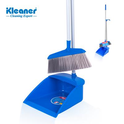 China Durable Kleaner Household CleaningLong Handle Broom and Dustpan Set for sale