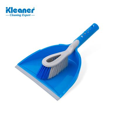 China Home Indoor Kleaner Cleaning Dustpan and Sweeping Portable Dustpan and Sweeping Brush for sale