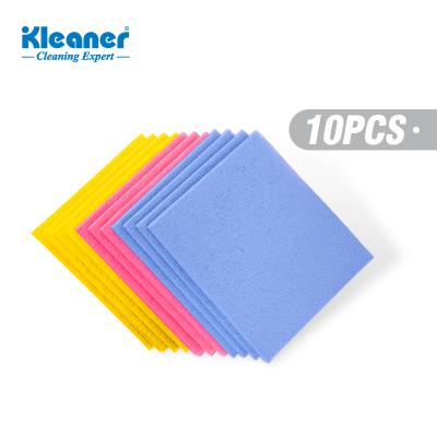 China Kleaner Viable Nonwovens Eco-Friendly Lint-Free Cleaning Cloths for sale