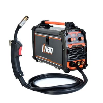 China Garment Shops JINBO MIG Welder 0.6mm 0.8mm Wire Gas No Gas MIG-180 MIG-200 Inverter Welding Machine for sale