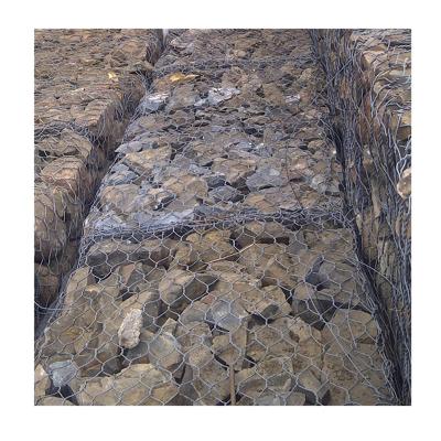 China High Quality Galvanized Collapsible Garden Decoration Stone Gabion Basket For Retaining Wall for sale