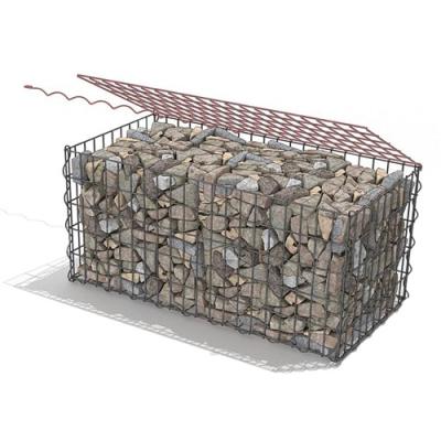 China Retaining Wall Gabion Retaining Walls Mesh Welded Galvanized Gabion Fence Baskets for sale