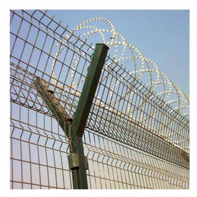 China High Security 358 High Security 358 Anti Climb Barrier Clear Panel Clear Anti Climb Barrier Easily Assembled Durable Welded Cut Barrier Welded Wire Mesh /Anti Climb Barrier for sale