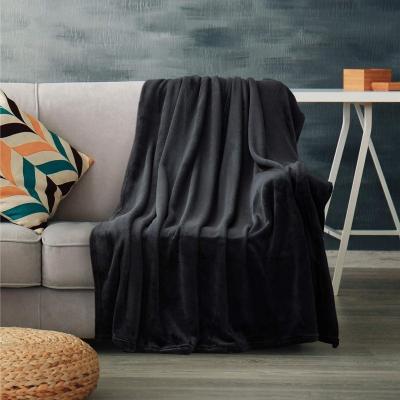 China Anti Dust Mite Big Blanket Soft Lightweight Cozy Luxury Huge Microfiber Extra Large Heavy Plush Velvet Blanket for sale